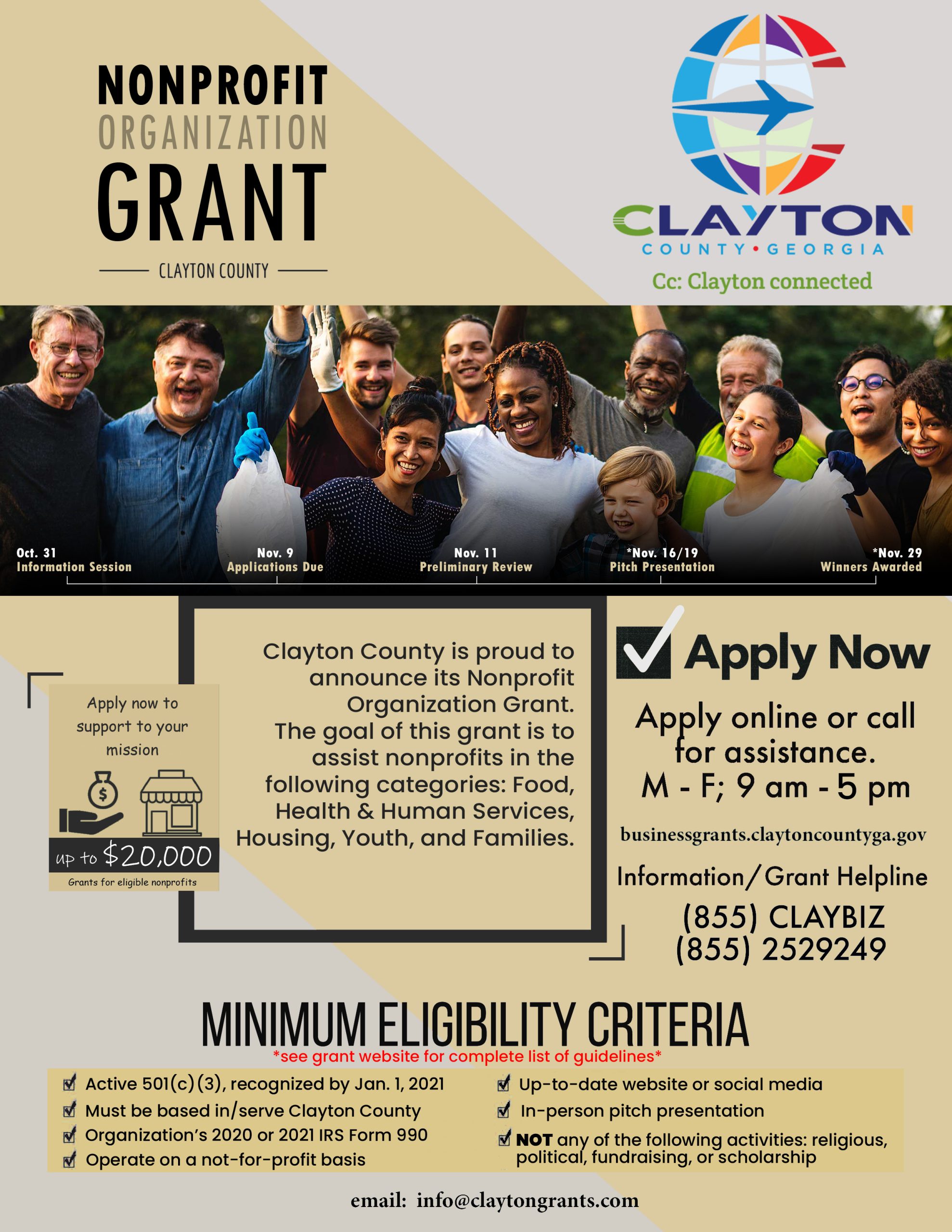 Clayton County Business Grants